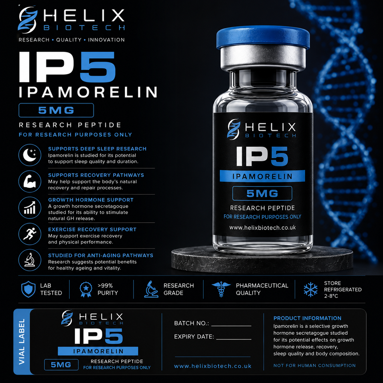 IP5 — Ipamorelin 5mg