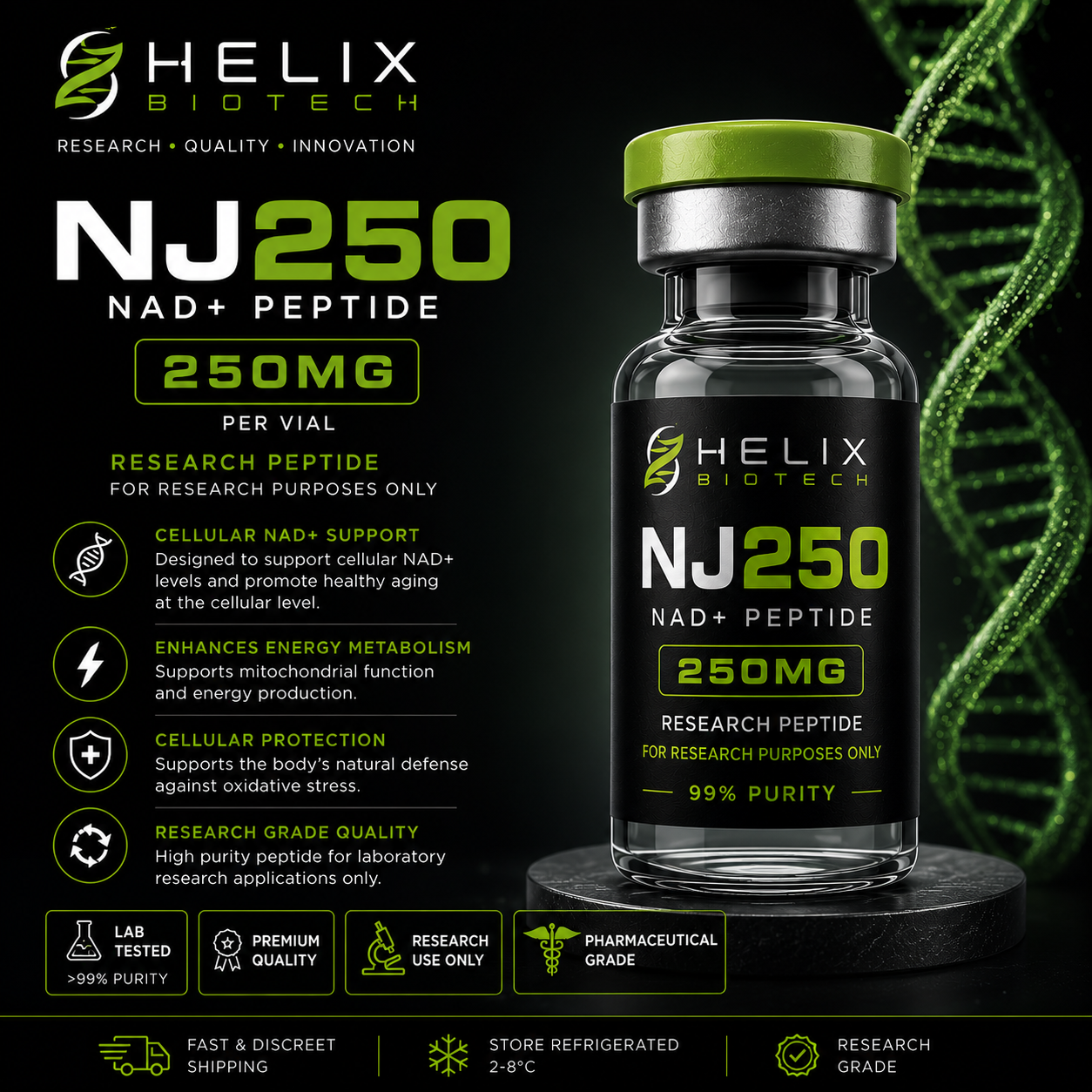 NJ250 — NAD+ 250mg