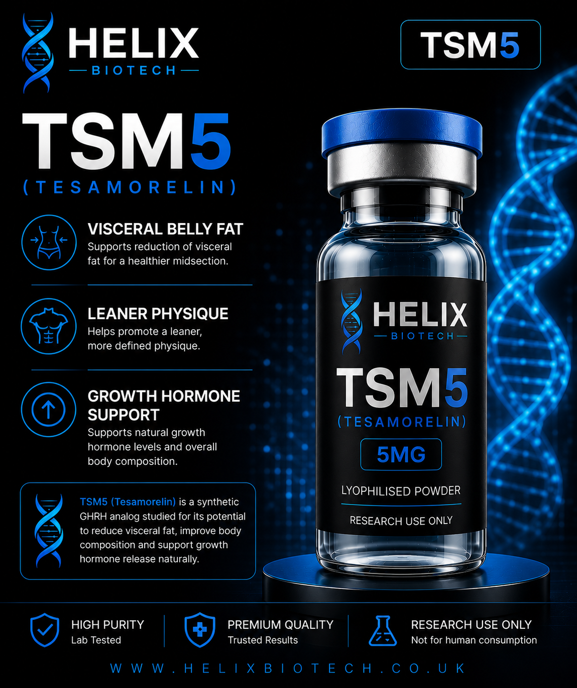 TSM5 — Tesamorelin 5mg
